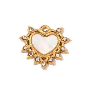 Pendentif Classique Pour Femme En Pierres Naturelles Colorées, 1 Pièce h5 