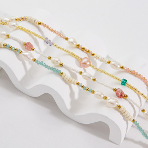 Collier De Perles Léger, Luxueux Et Élégant Pour Femme h5 Image4