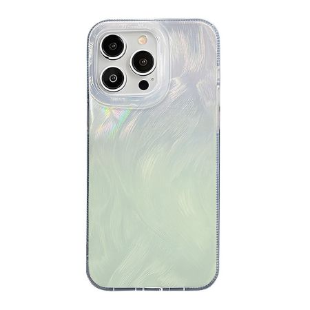 1 paire de coques de téléphone rose nacré dégradé de haute qualité 2