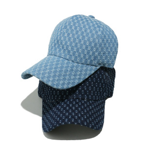 Chapeaux Rétro Géométriques En Coton Pour Femmes, Série Simple, 1 Pièce h5 Image2