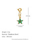 Pendentif à fermoir à ressort E7123 - Or Image17