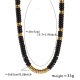 Collier en agate noire Image4