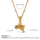 Collier de perles latérales PJ842G-XL570G1,5MM Image5