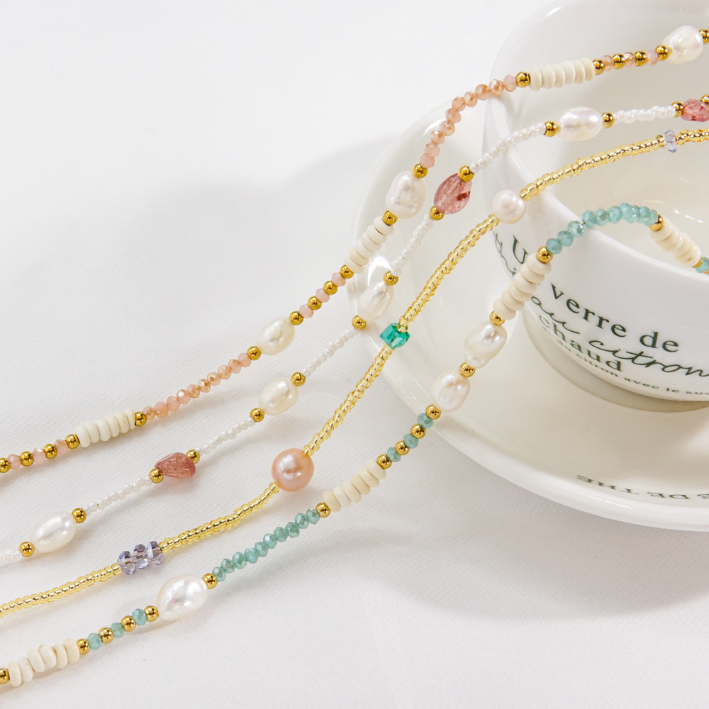 Collier De Perles Léger, Luxueux Et Élégant Pour Femme Image3