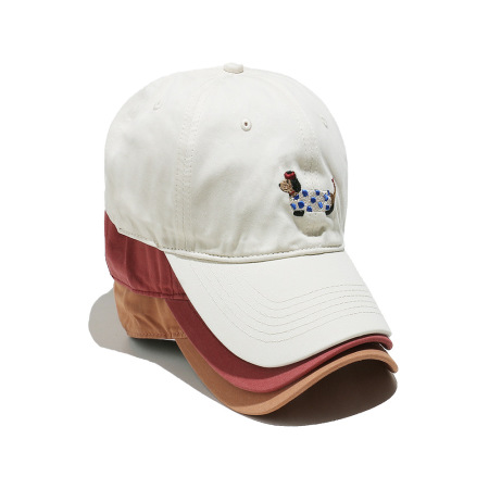 1 chapeau simple en coton pour femme, motif animal mignon 2