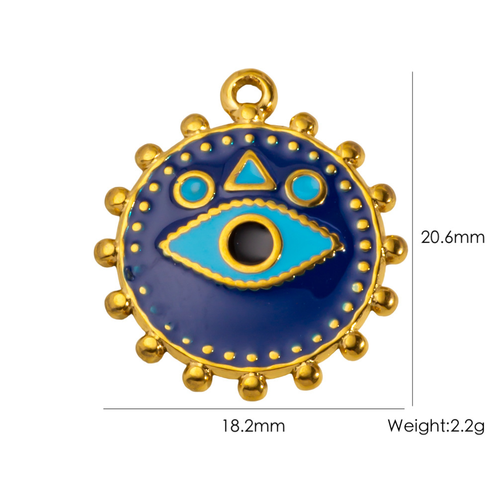 Lunettes Rétro Classiques À Monter Soi-Même, Pendentif Étanche En Acier Inoxydable h5Image2