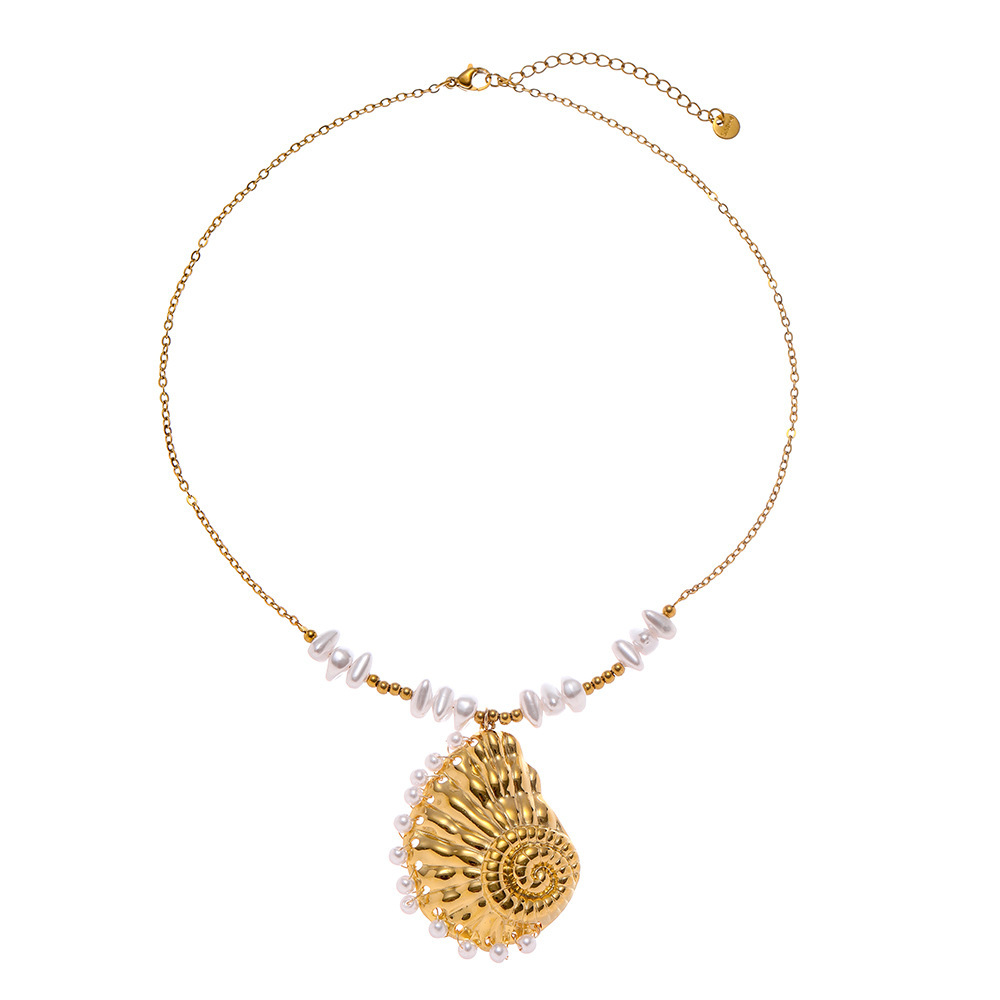 Collier Pendentif Femme Étanche En Acier Inoxydable, Collection Romantique, 1 Pièce Image5