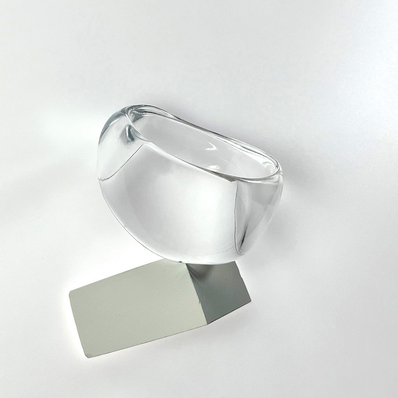 Bracelet Élégant En Acrylique Dégradé De Couleurs Pour Femme, Série Simple, 1 Pièce