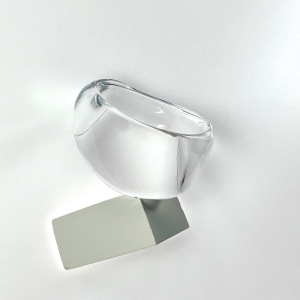 Bracelet Élégant En Acrylique Dégradé De Couleurs Pour Femme, Série Simple, 1 Pièce h5