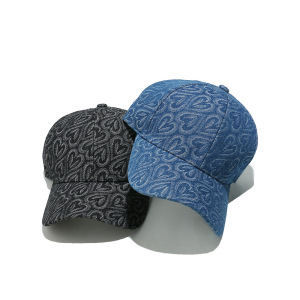 Chapeaux Pour Femmes En Coton, Série Simple, Motif Cœur Rétro, 1 Pièce h5 Image2
