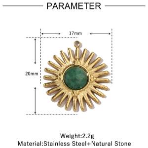 Pendentif Classique En Forme De Cœur, Étanche, Pour Femme (1 Pièce) h5 Image2