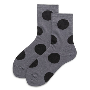 1 Paire De Chaussettes Mi-Mollet Adorables À Pois Pour Femme h5