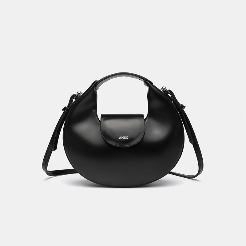 Sac À Main Pour Femme En Pu De Couleur Unie, Série Simple, 1 Pièce 