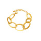 E323-Bracelet en or 17+5CM 