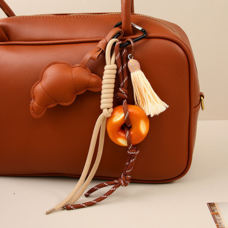 1 pièce de breloques de sac pour femme en PU, série simple, mignonnes et mignonnes 2