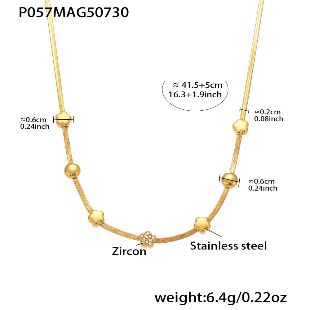 Collier Pendentif Femme Luxueux En Acier Inoxydable Doré, Orné D'Une Étoile (1 Pièce)