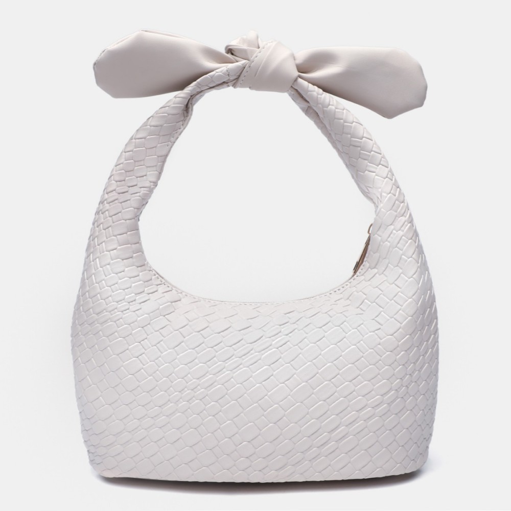 Sac À Main Pour Femme En Pu Avec Nœud Papillon, Série Simple, 1 Pièce Image5