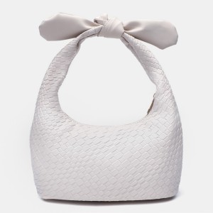 Sac À Main Pour Femme En Pu Avec Nœud Papillon, Série Simple, 1 Pièce h5 Image5