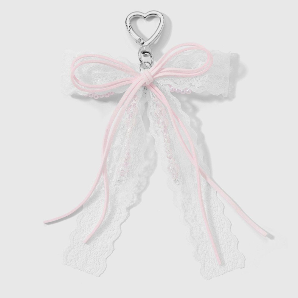 1 Breloque De Sac En Forme De Nœud Papillon En Perles Image11