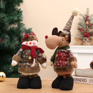 1 Pièce De Peluche Extensible Décorative De Noël h5 Image5