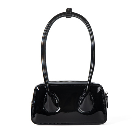 Sac à bandoulière en PU pour femme, 1 pièce, série simple, décontracté, couleur unie 2