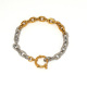 Couleur or et argent/Taille unique/Bracelet B Image2