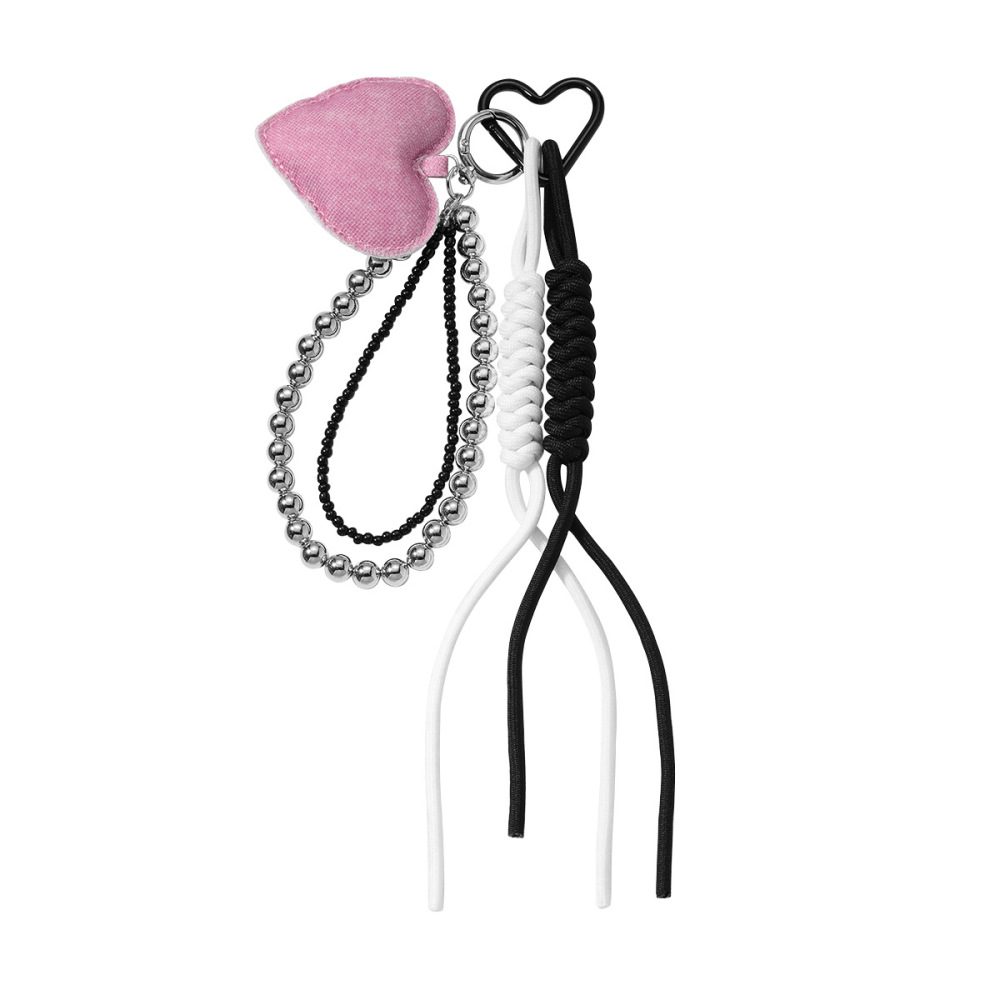 1 Pièce De Breloque De Sac En Forme De Cœur À Imprimé Léopard De Couleurs Mélangées Image10
