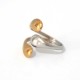 Couleur or et argent/Taille unique/Style de bague 3 Image3
