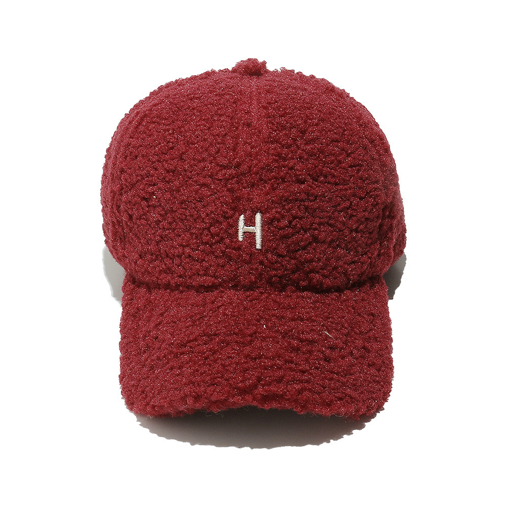 1 Chapeau Décontracté En Peluche Pour Femme Avec Lettres Image4