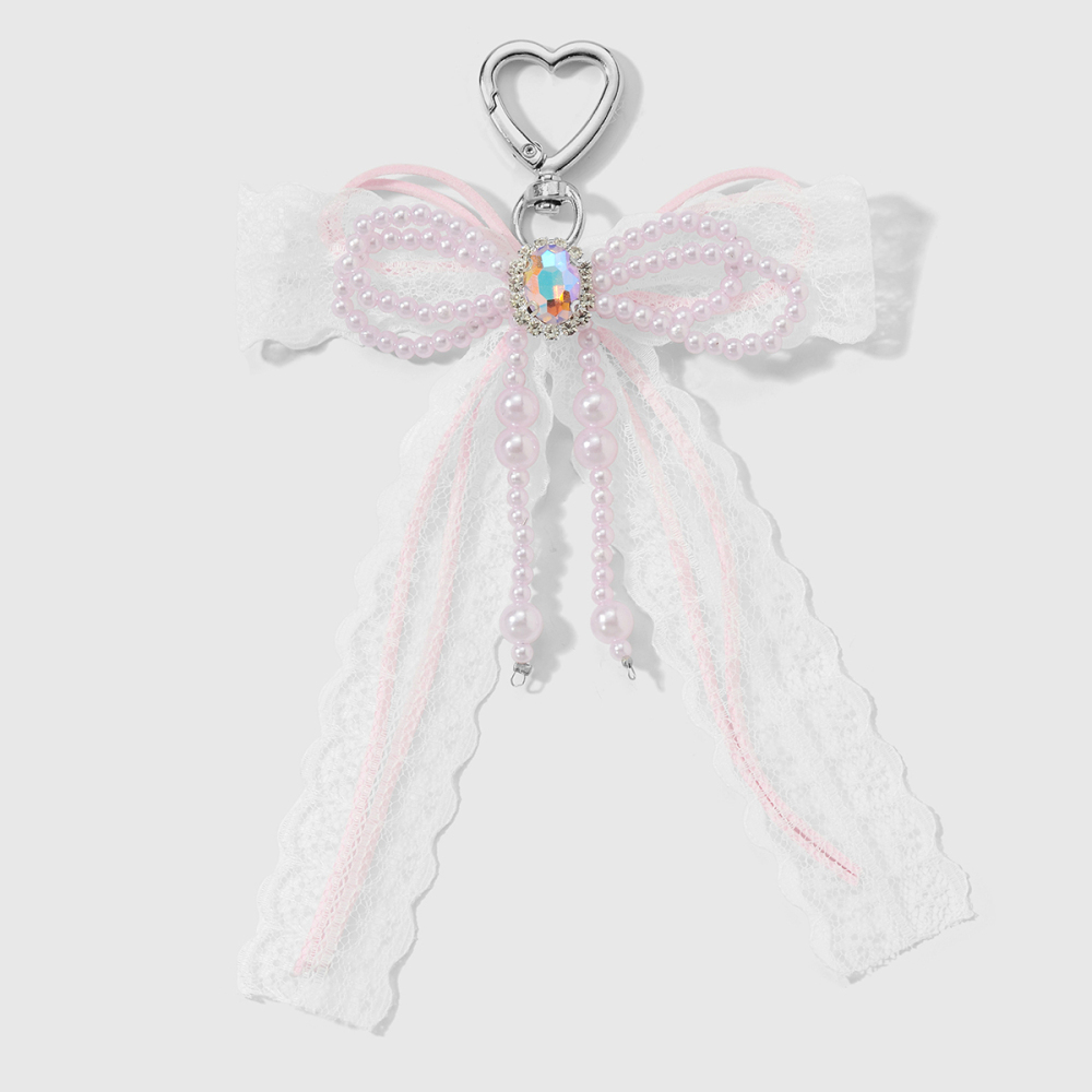 1 Breloque De Sac En Forme De Nœud Papillon En Perles Image9