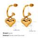 Boucles d'oreilles en or EH861G Image6