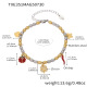 Bracelet en or et zircons DIY 16+5 cm Image7