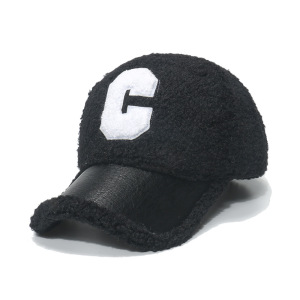 Chapeau En Peluche Pour Femme, Série Simple, Décontracté, Lettre, 1 Pièce h5