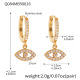 Boucles d'oreilles dorées Image5