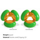 Boucles d'oreilles en colle verte EH462GNG Image3