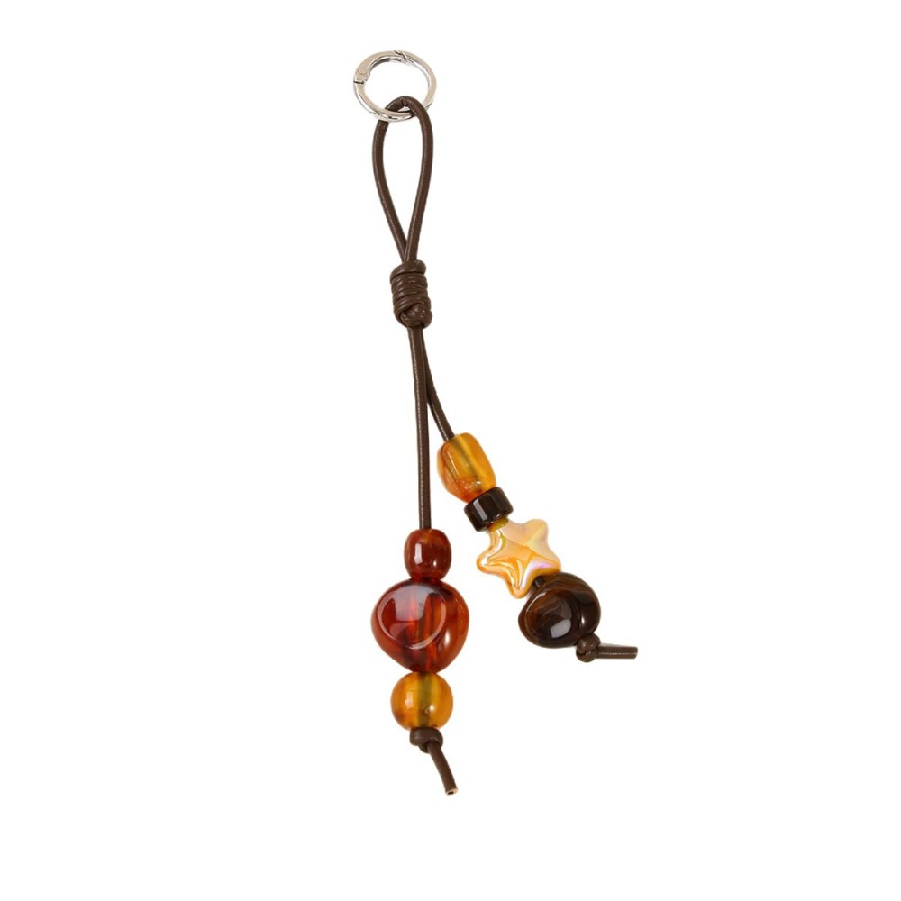 Breloques De Sac Pour Femme En Résine, Série Classique, Motif Simple Étoile Et Cercle Image6