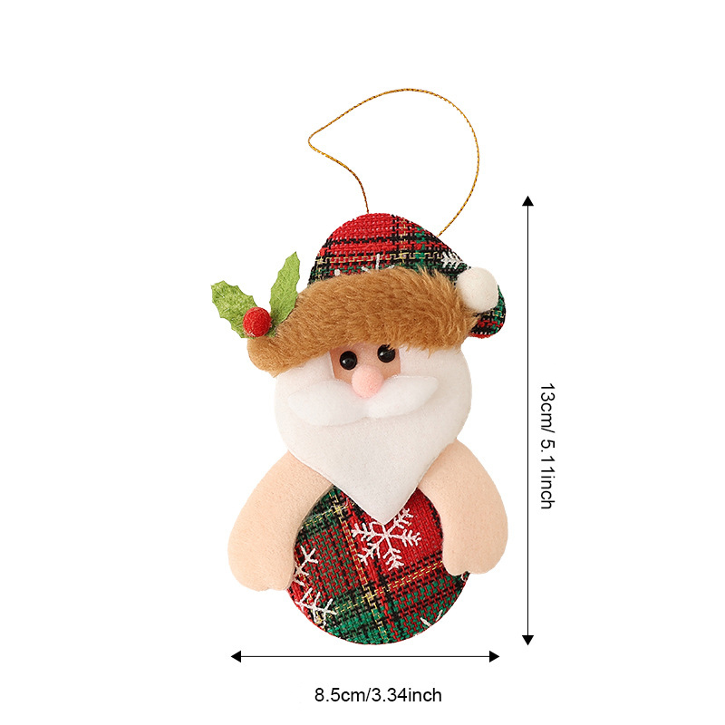 1 Pièce De Décoration De Dessin Animé Mignon Pour Sapin De Noël 