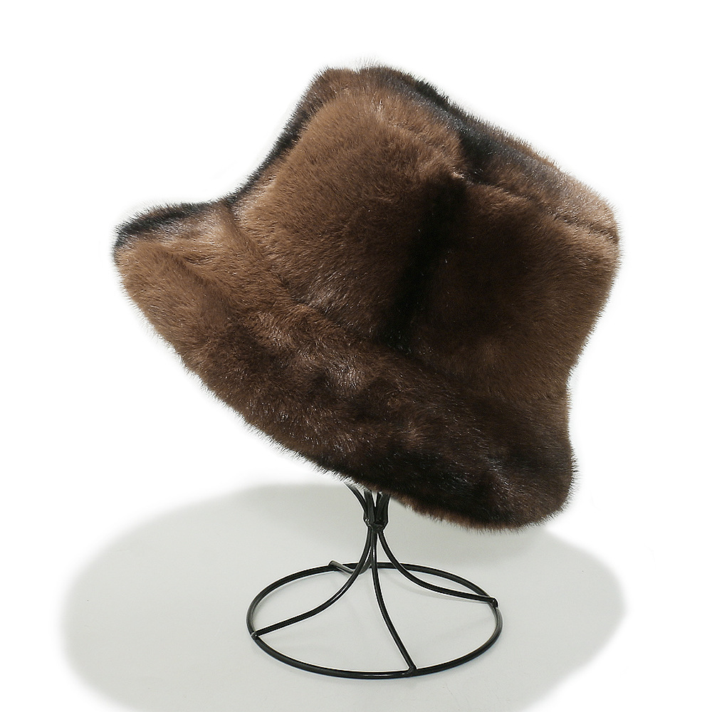 1 Chapeau De Pêcheur En Peluche À Blocs De Couleurs h5Image4