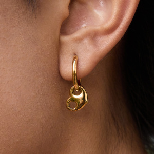 Ensembles De Bijoux Pour Femmes En Acier Inoxydable Doré, En Forme De Cœur, De La Série Romantique h5 Image5