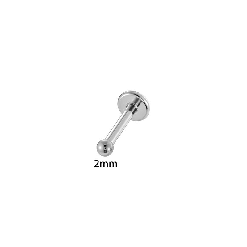 Boucle D'Oreille Piercing Étanche En Acier Inoxydable Couleur Or (1 Pièce) Image2