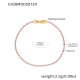 E428-Bracelet zircon rose 16cm Image7