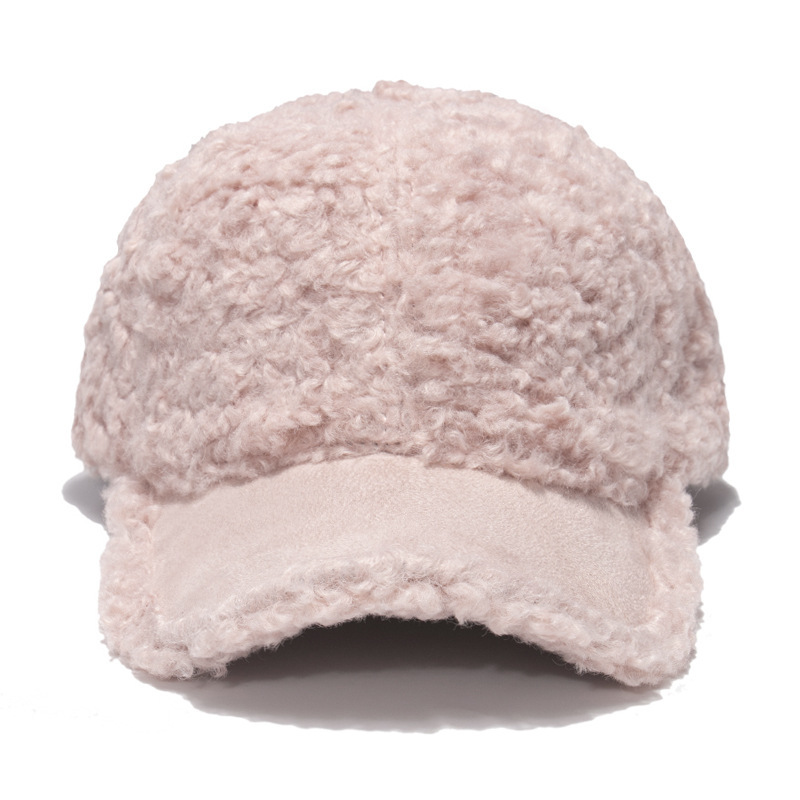 1 Chapeau En Peluche De Couleur Unie Pour Femme Image3