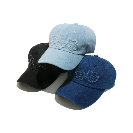 Chapeau en coton à fleurs pour femme, série Causal, 1 pièce