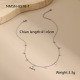 Collier en acier et diamants blancs Image2