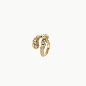 Bague Simple En Acier Inoxydable Imperméable En Forme De Cœur (1 Pièce) h5 Image5