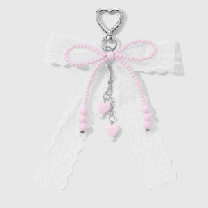 1 Breloque De Sac En Forme De Nœud Papillon En Perles h5 Image5