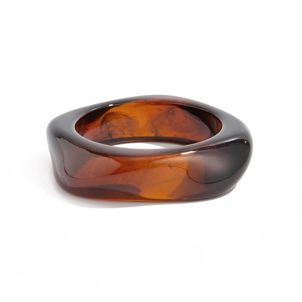 Bracelet Jonc Rétro De Forme Irrégulière, 1 Pièce