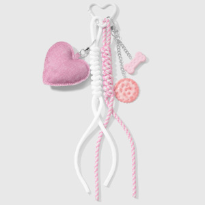 1 Breloque De Sac À Biscuits En Forme De Cœur Mignon h5 