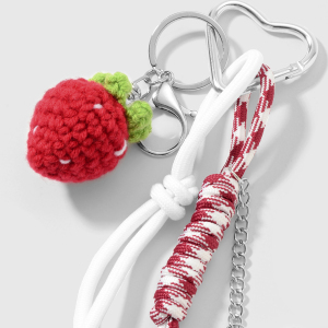1 Breloque De Sac Fraise h5 Image5