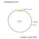 E428-Bracelet zircon blanc 18cm Image2